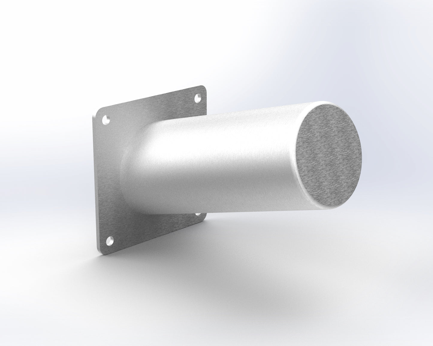 Hose Coupling 2.5" Vertical Mount