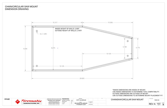 Chain/Circular Saw Mount